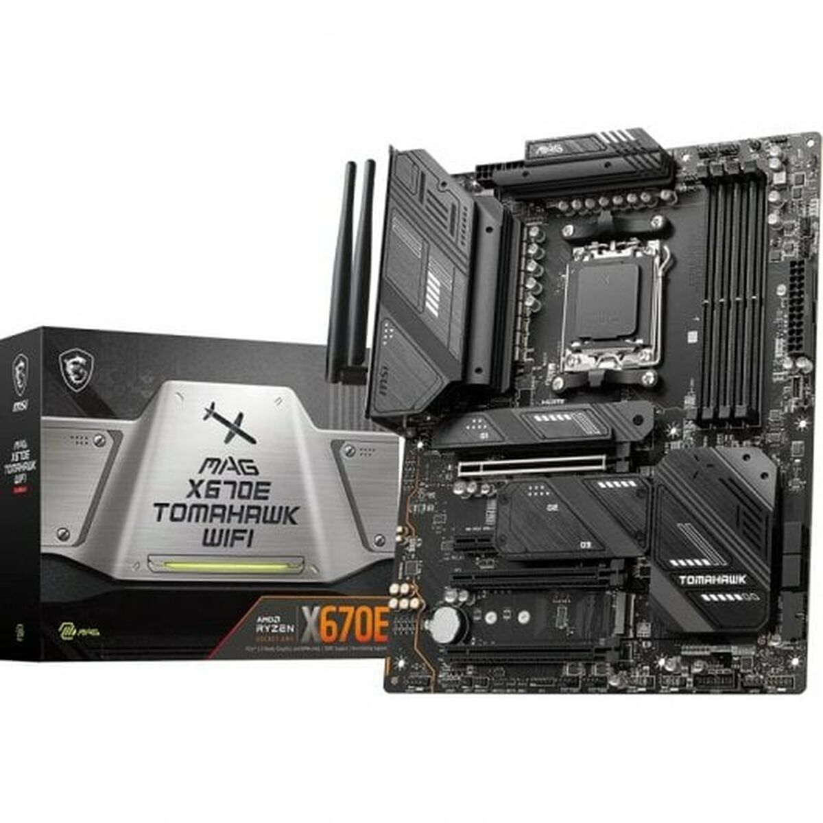 Moderkort MSI MAG X670E TOMAHAWK WIFI AMD X670 AMD AM5