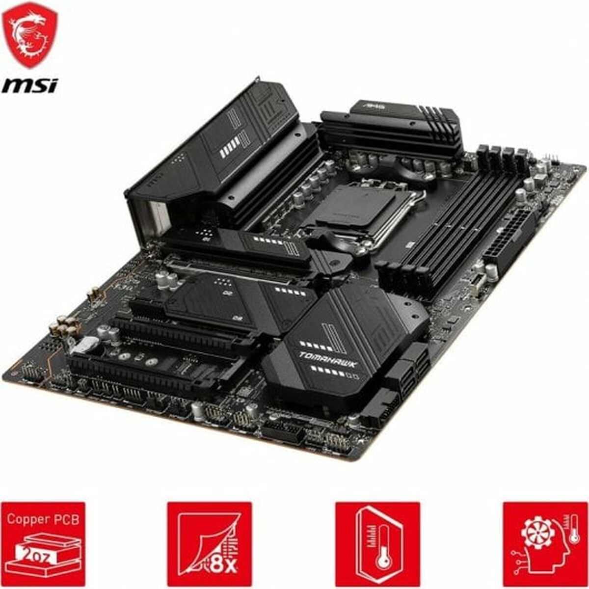 Moderkort MSI MAG X670E TOMAHAWK WIFI AMD X670 AMD AM5 - 7
