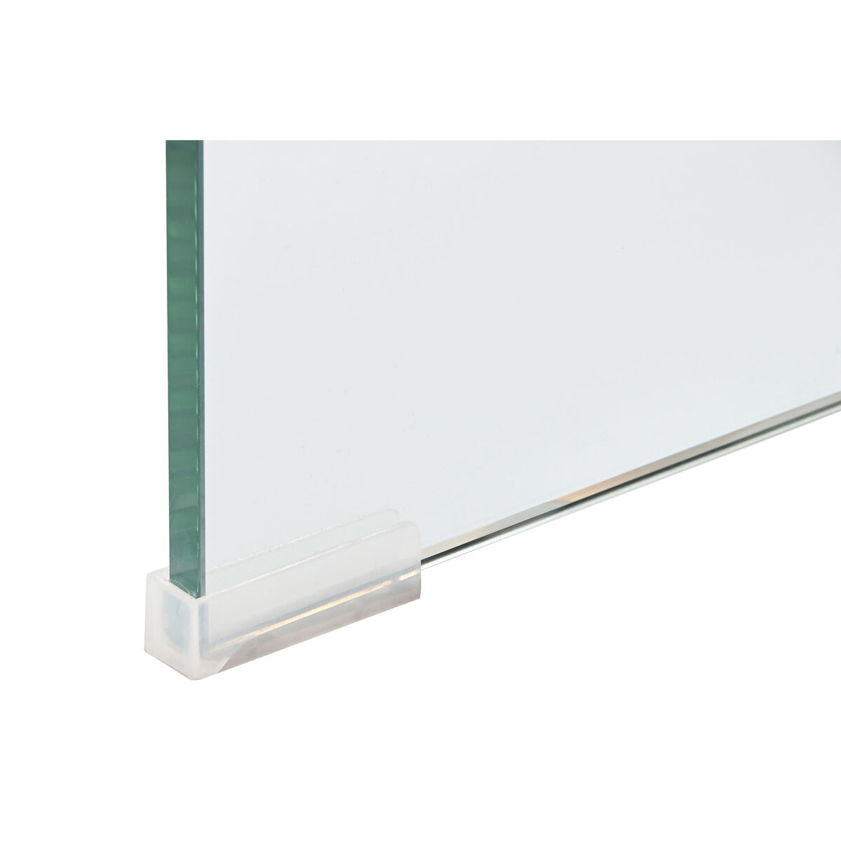 Konsol DKD Home Decor Transparent Ljusbrun Glas Trä MDF 120 x 35 x 80 cm - 4