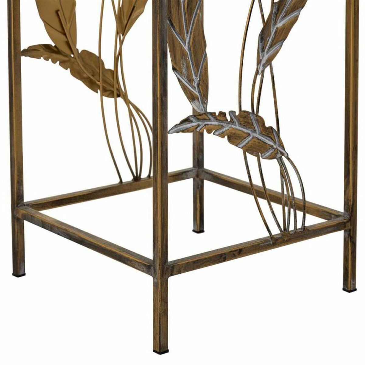 Hörnbord Alexandra House Living Guld 28 x 69 x 28 cm - 7