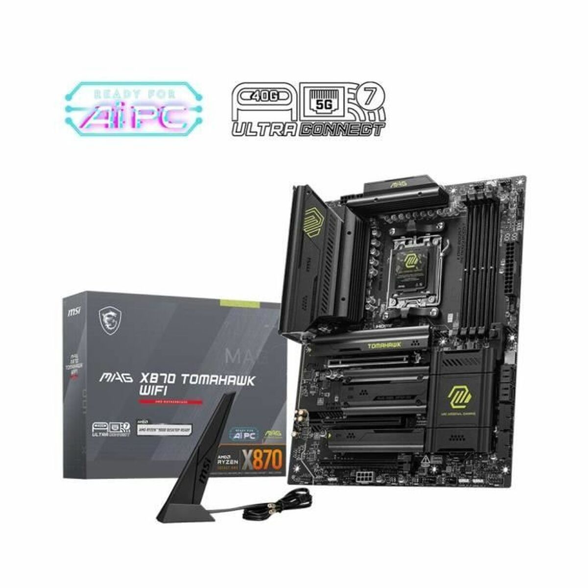 Moderkort MSI MAG X870 TOMAHAWK WIFI AMD AM5 AMD
