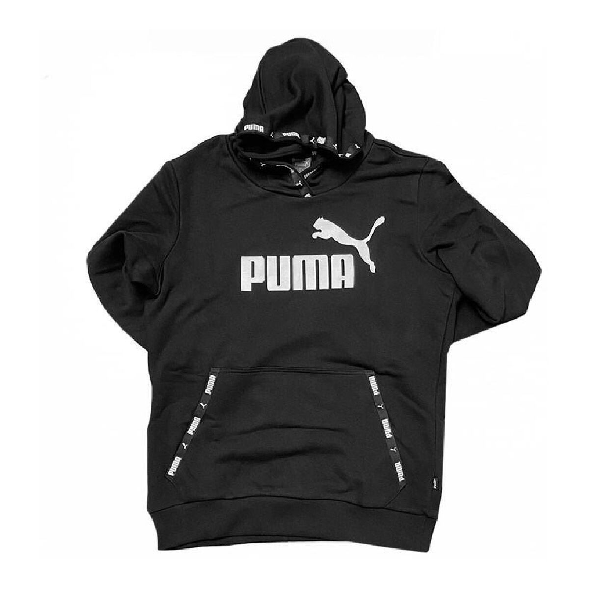 Tröja med huva Dam Puma Power Svart