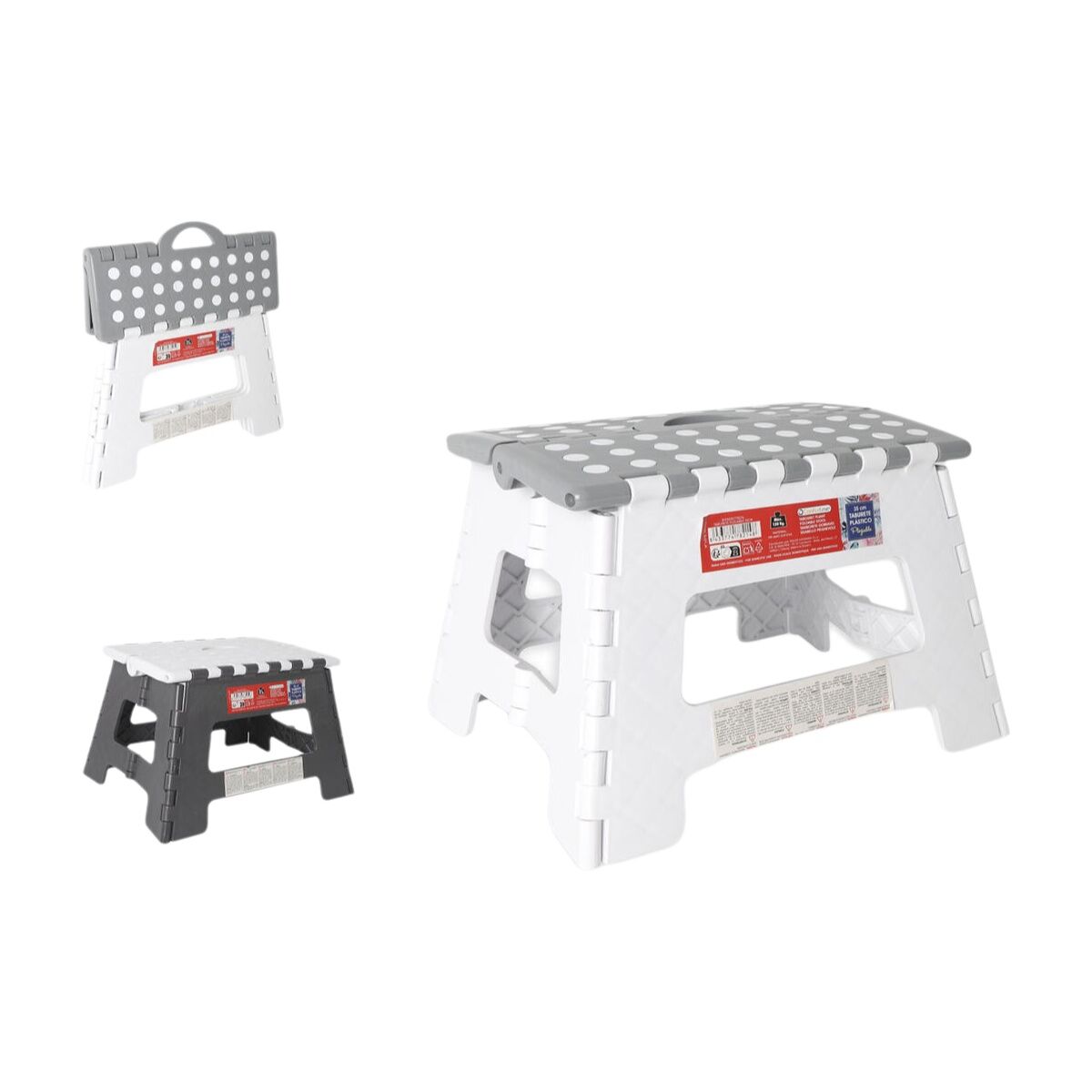 Fällbar pall Confortime 35 x 35 x 4,1 cm - 3