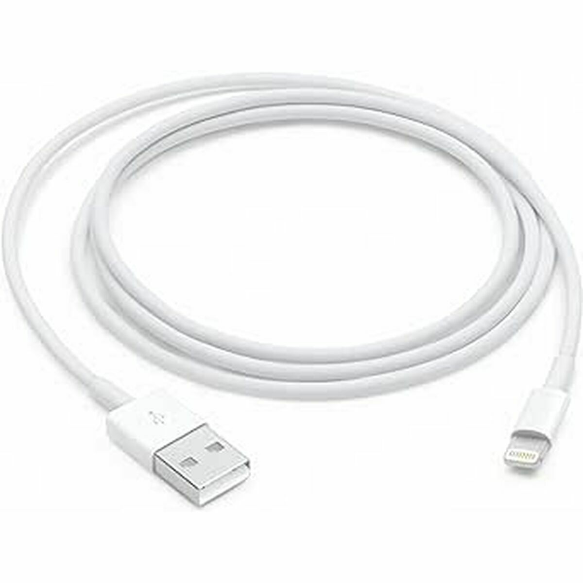 Kabel USB till Lightning Apple Vit 1 m