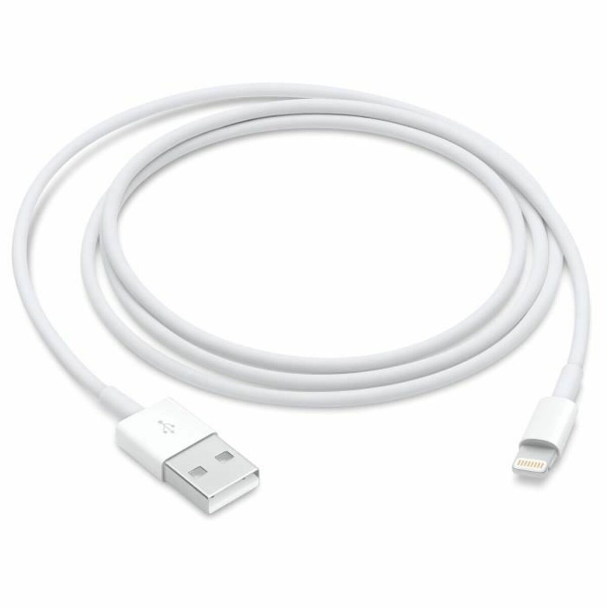 Kabel USB till Lightning Apple Vit 1 m - 2