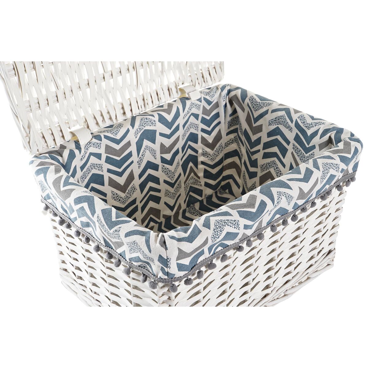 Korg - set DKD Home Decor Polyester vide (45 x 35 x 30 cm) - 9