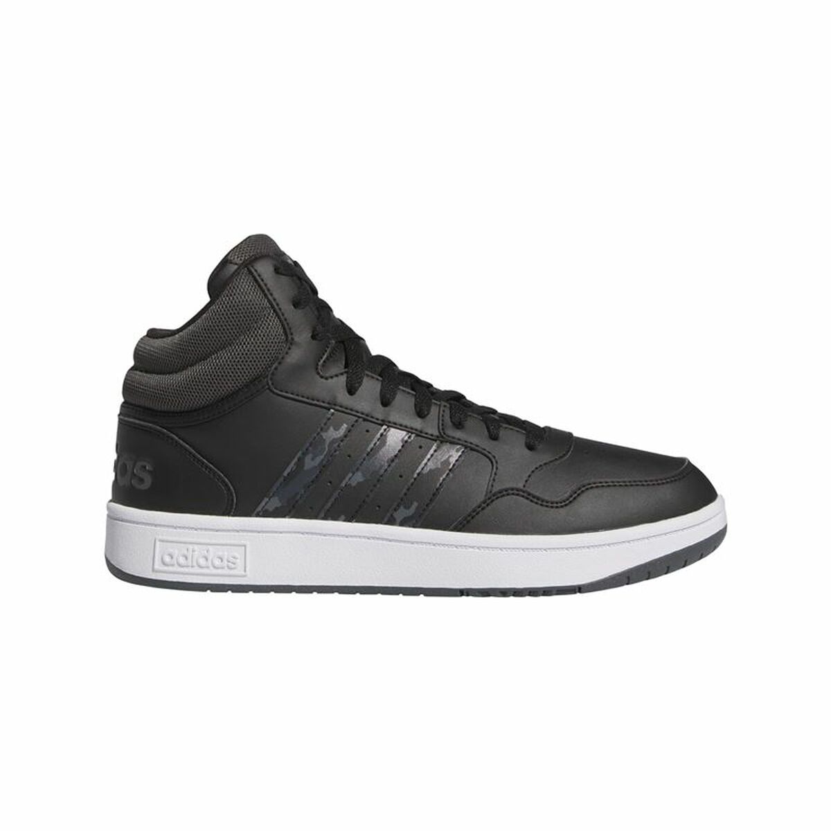 Sportskor Casual Herr Adidas Hoops 3.0 Mid Svart
