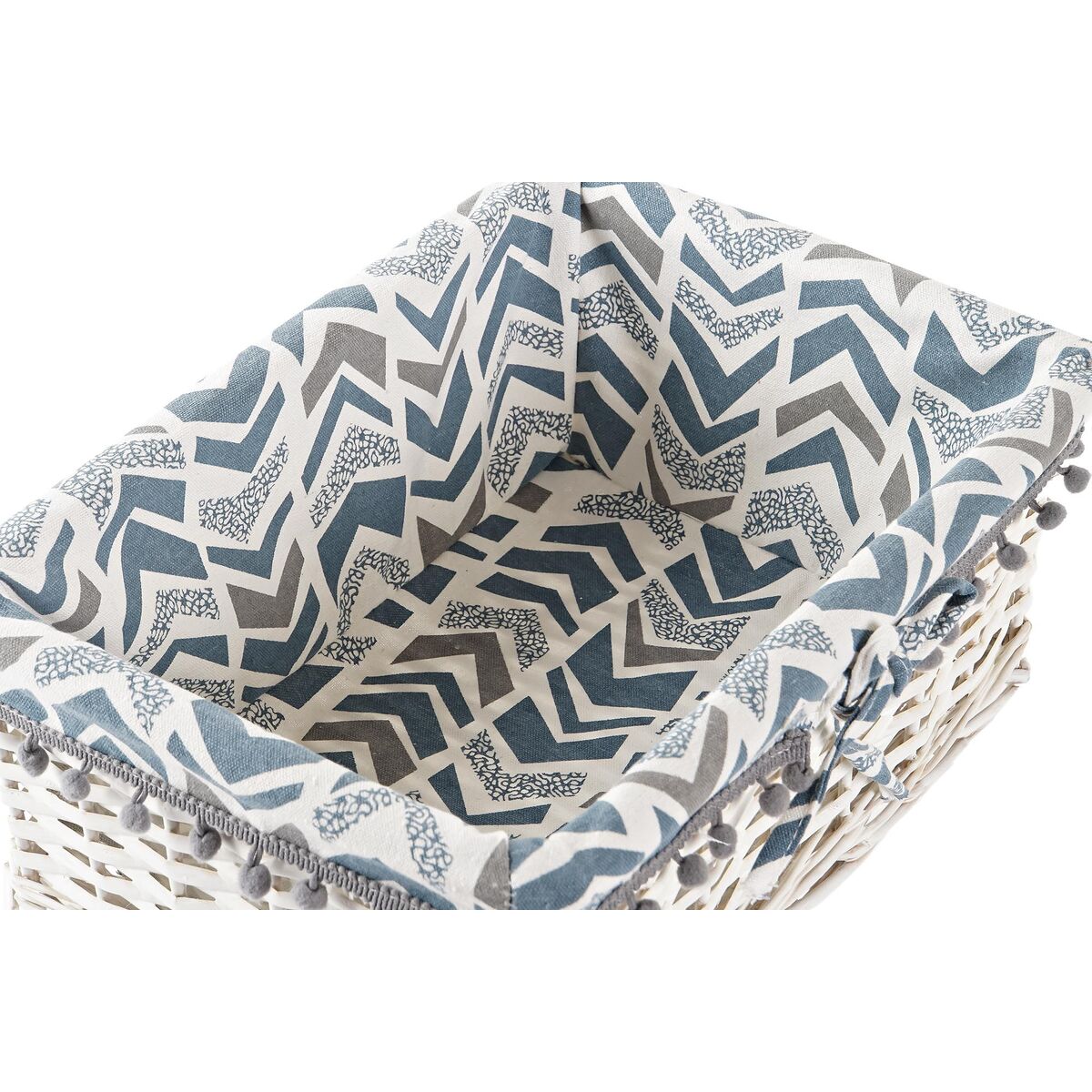 Korg - set DKD Home Decor Polyester vide (39 x 29 x 15 cm) - 11
