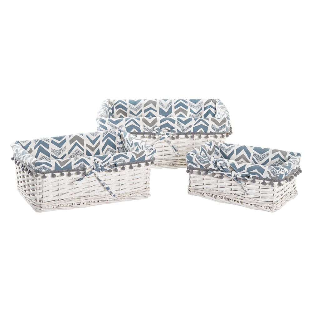 Korg - set DKD Home Decor Polyester vide (39 x 29 x 15 cm) - 2