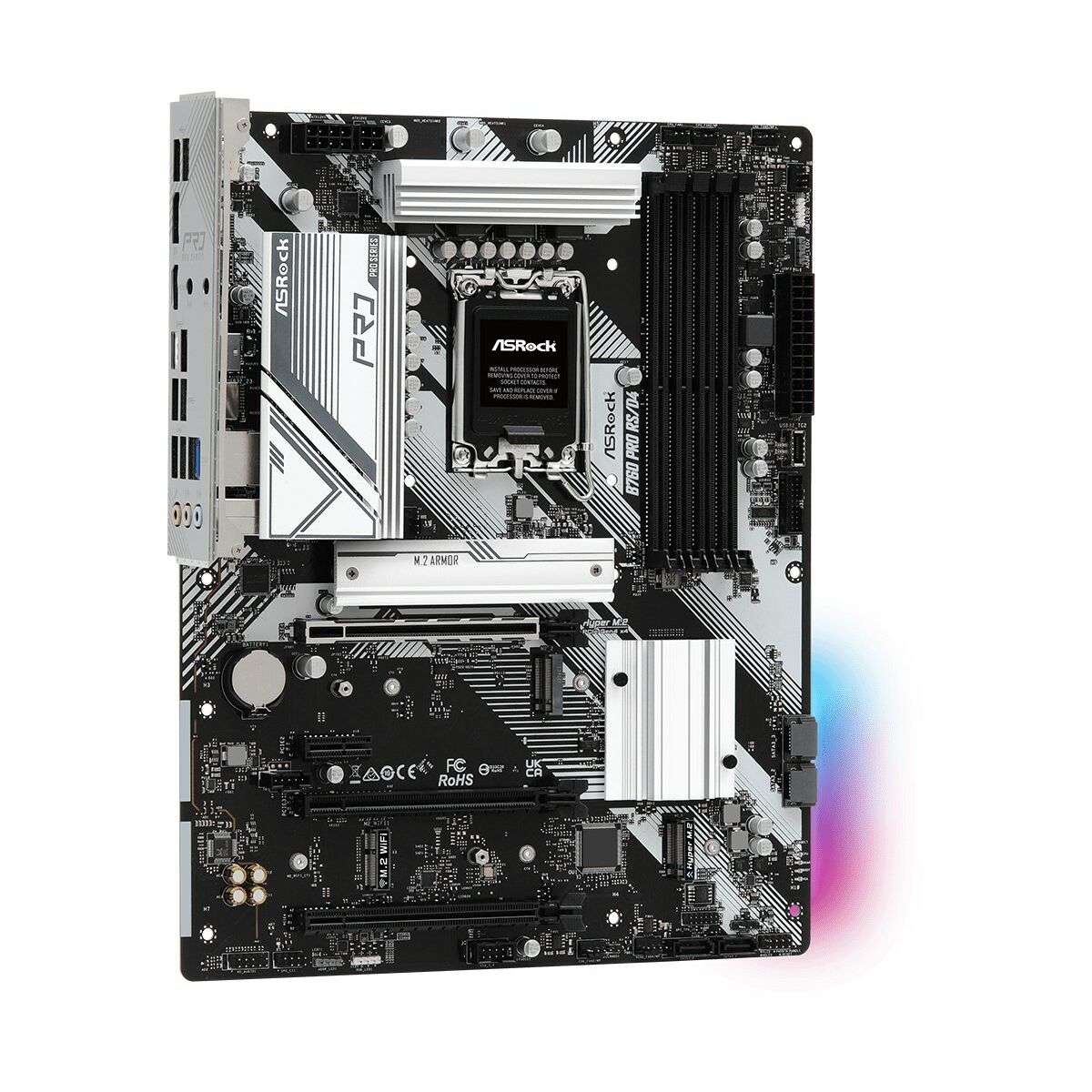 Moderkort ASRock B760 Pro RS/D4 Intel B760 LGA 1700 - 3