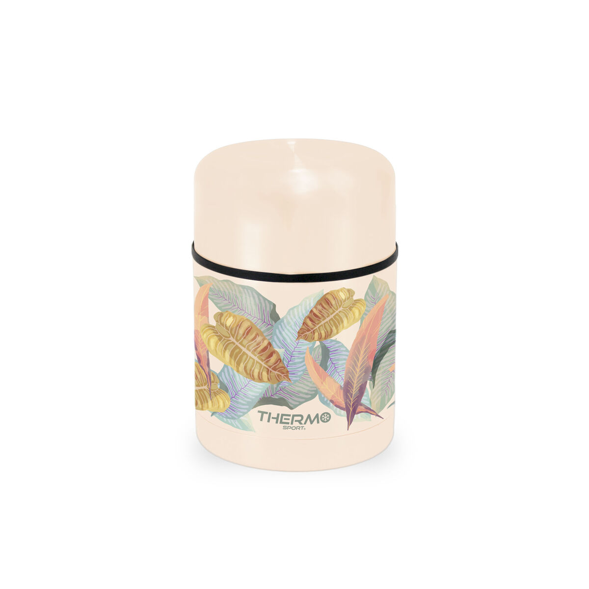 Termos för mat ThermoSport Blad Beige 600 ml (6 antal) - 3