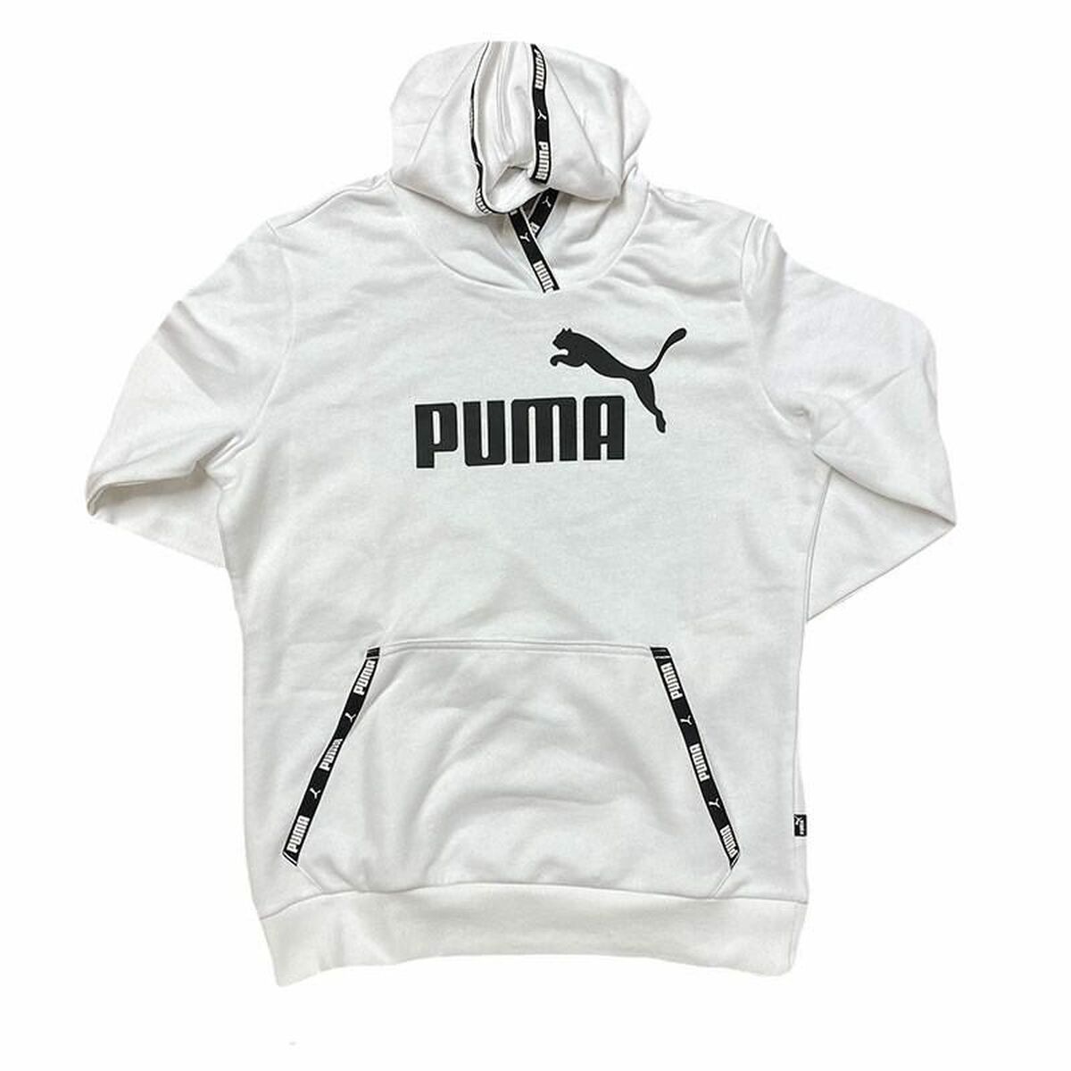 Tröja med huva Dam Puma Power Vit