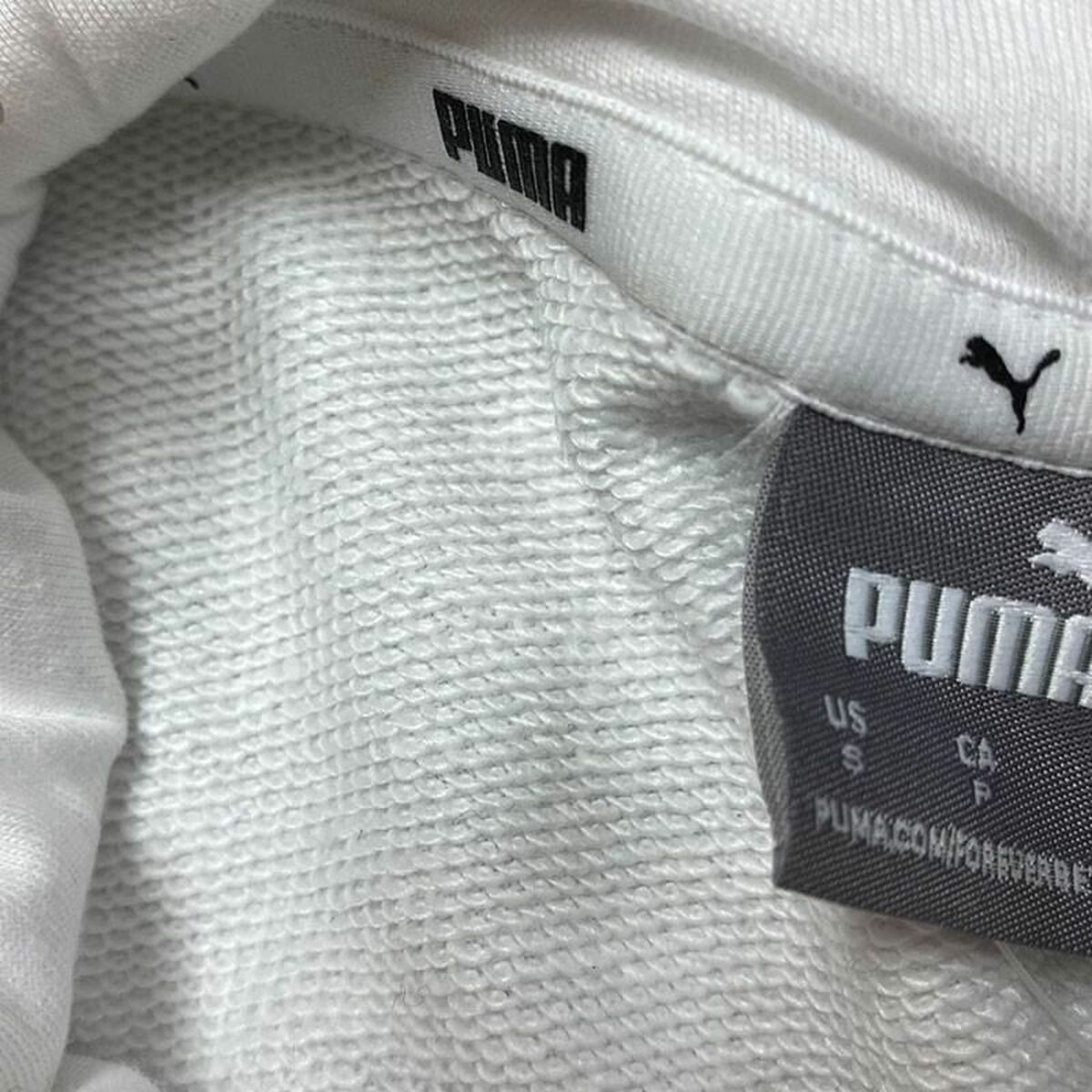 Tröja med huva Dam Puma Power Vit - 3