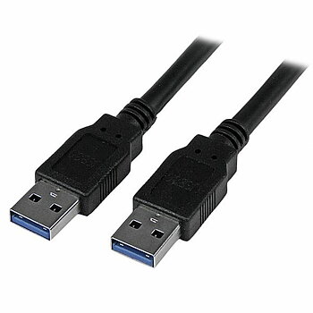 USB-kabel 3.0 Startech USB3SAA3MBK 3 m Svart