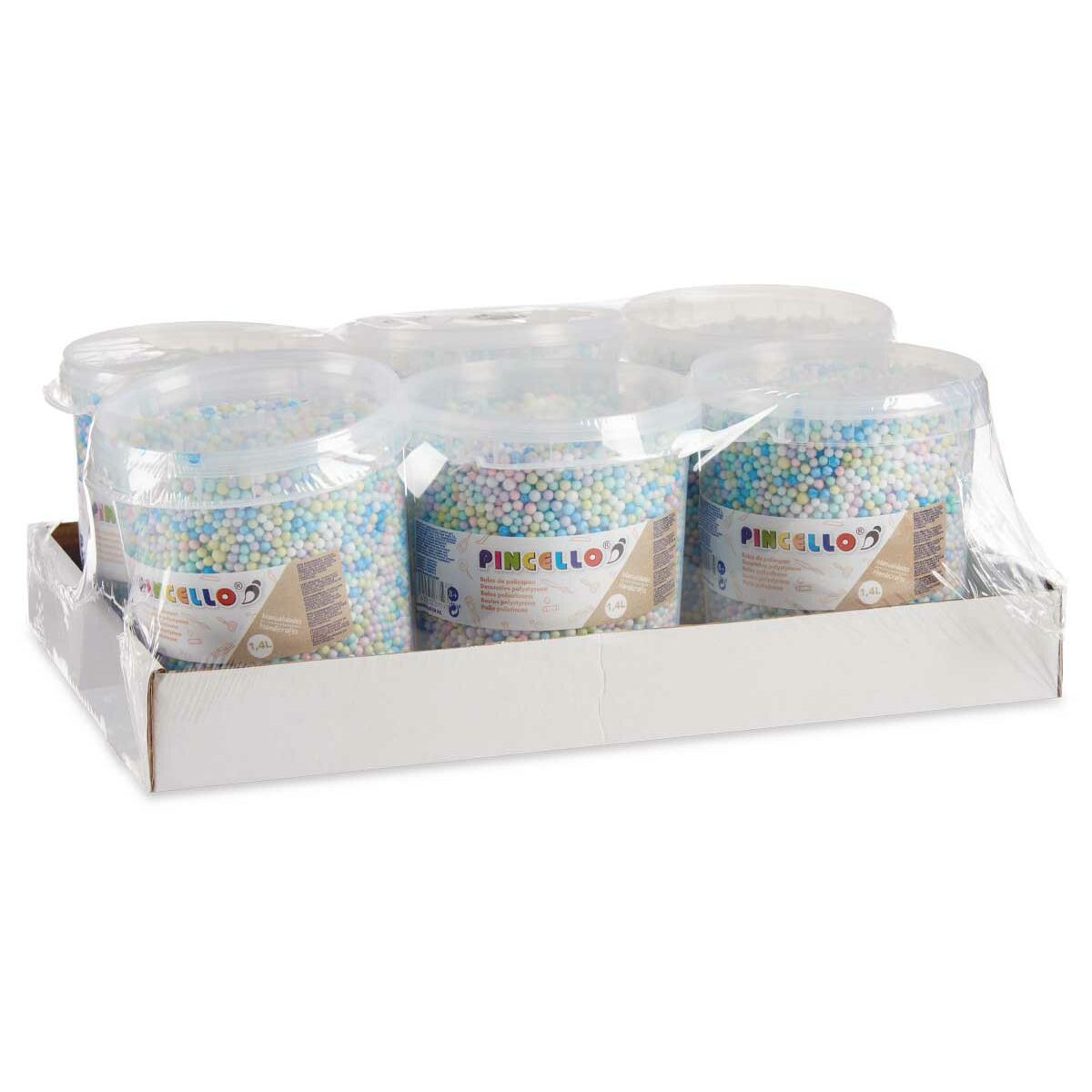 Pysselmaterial Pincello 13,5 x 14 x 14,5 cm Bollar 6 antal - 2