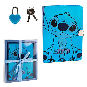 Dagbok Stitch Blå