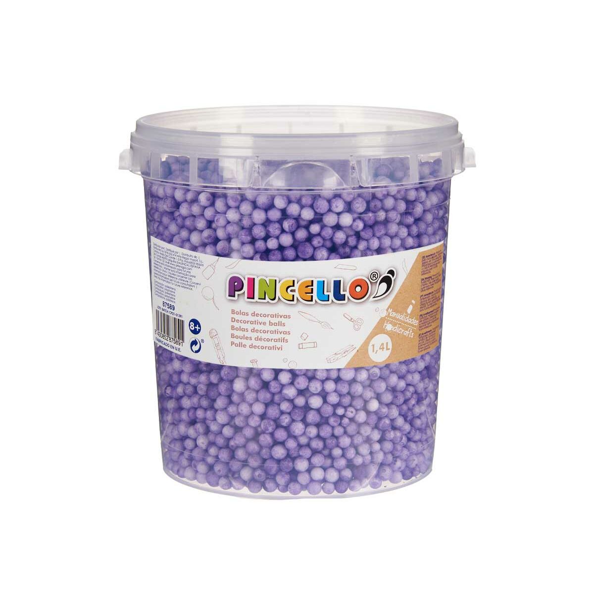 Pysselmaterial Pincello 13,5 x 14 x 14,5 cm Bollar 6 antal - 5