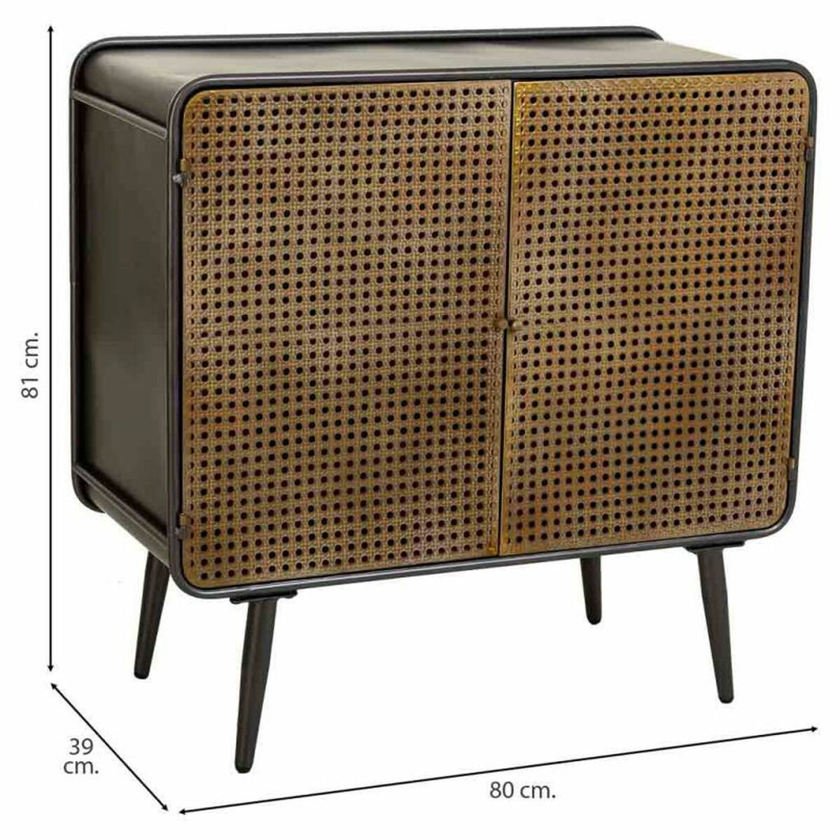 Mottagare Alexandra House Living Brun 39 x 79 x 80 cm - 5