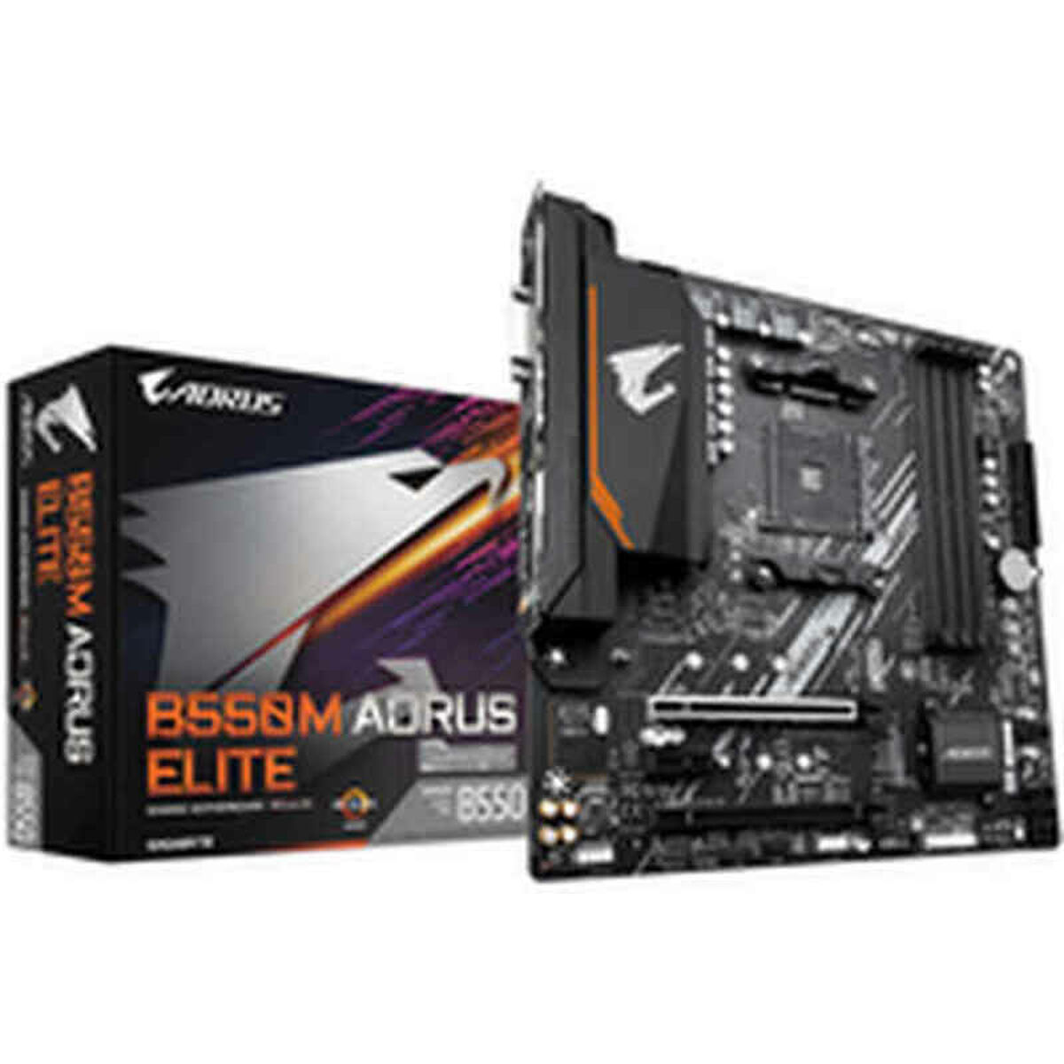 Moderkort Gigabyte B550M AORUS ELITE mATX AM4     AMD AM4 AMD AMD B550