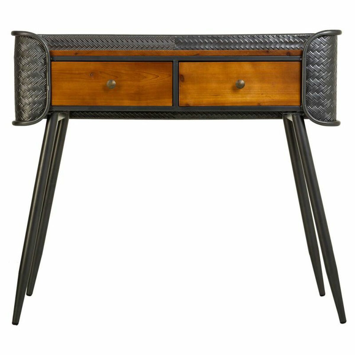 Hallmöbel med lådor Alexandra House Living Brun 35 x 81 x 90 cm - 6