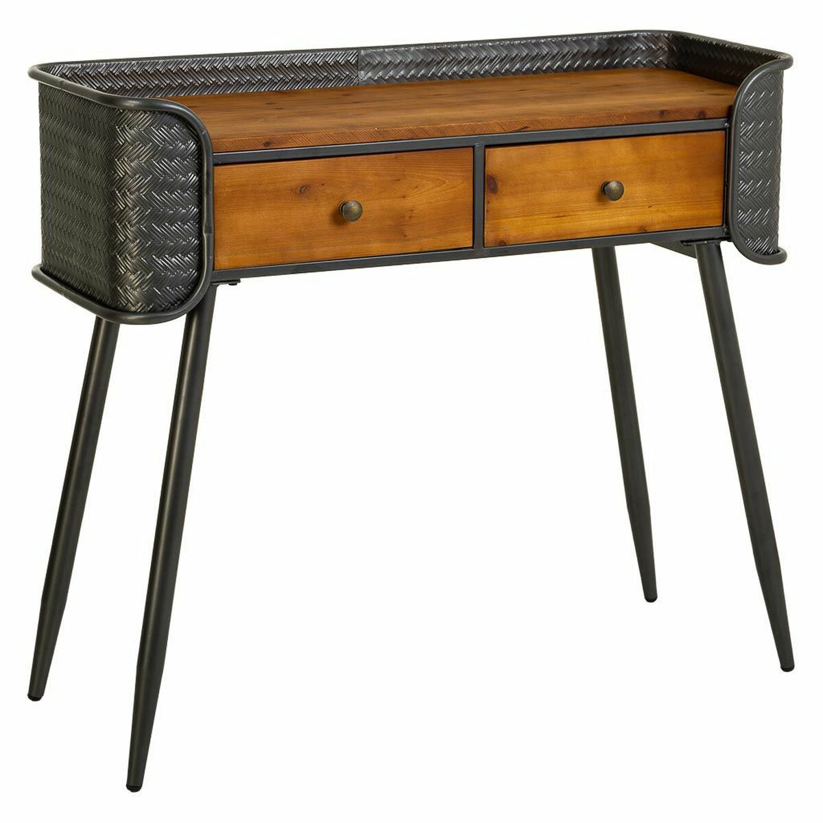 Hallmöbel med lådor Alexandra House Living Brun 35 x 81 x 90 cm