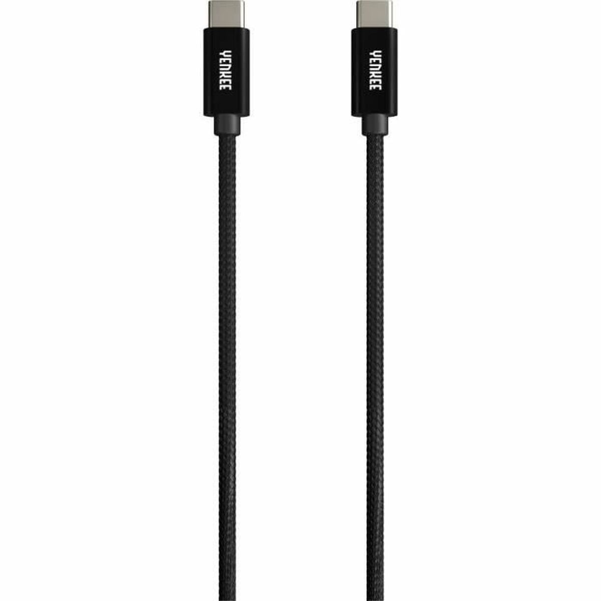 USB-C-kabel Yenkee YCU C02 BK Svart 0,2 m - 2