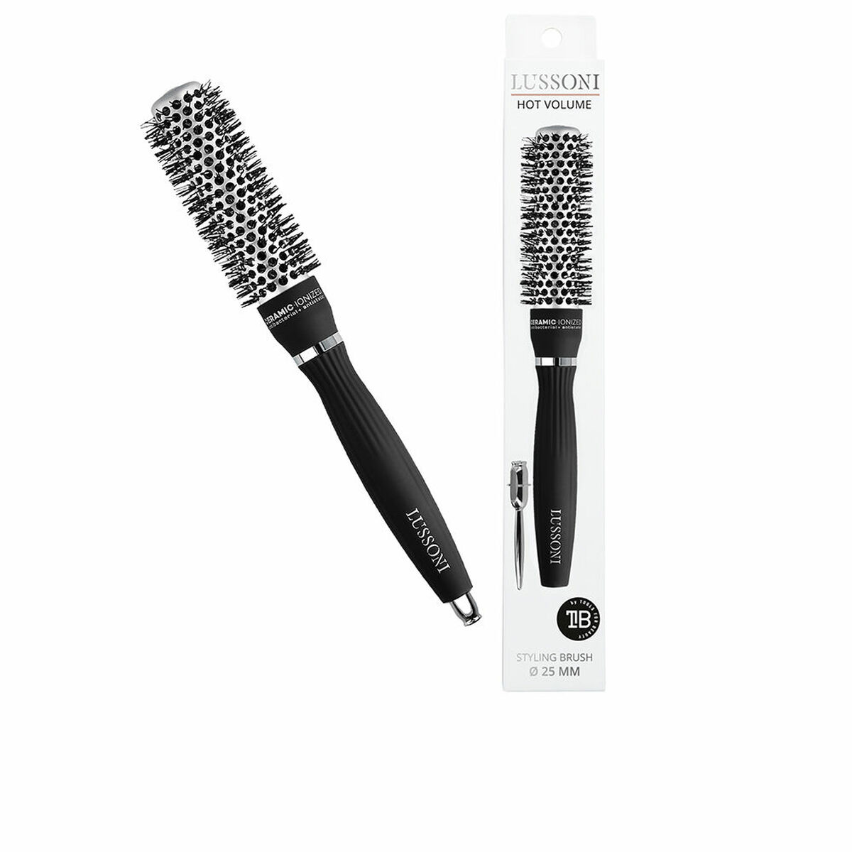 Styling borste Lussoni Hot Volume Keramik Ø 25 mm