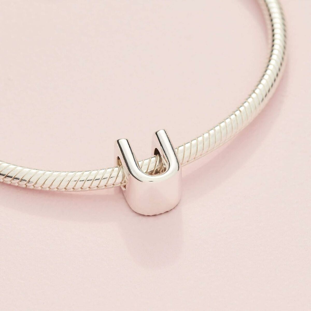 Dampärlor Pandora LETTER T SILVER Silvrig - 4