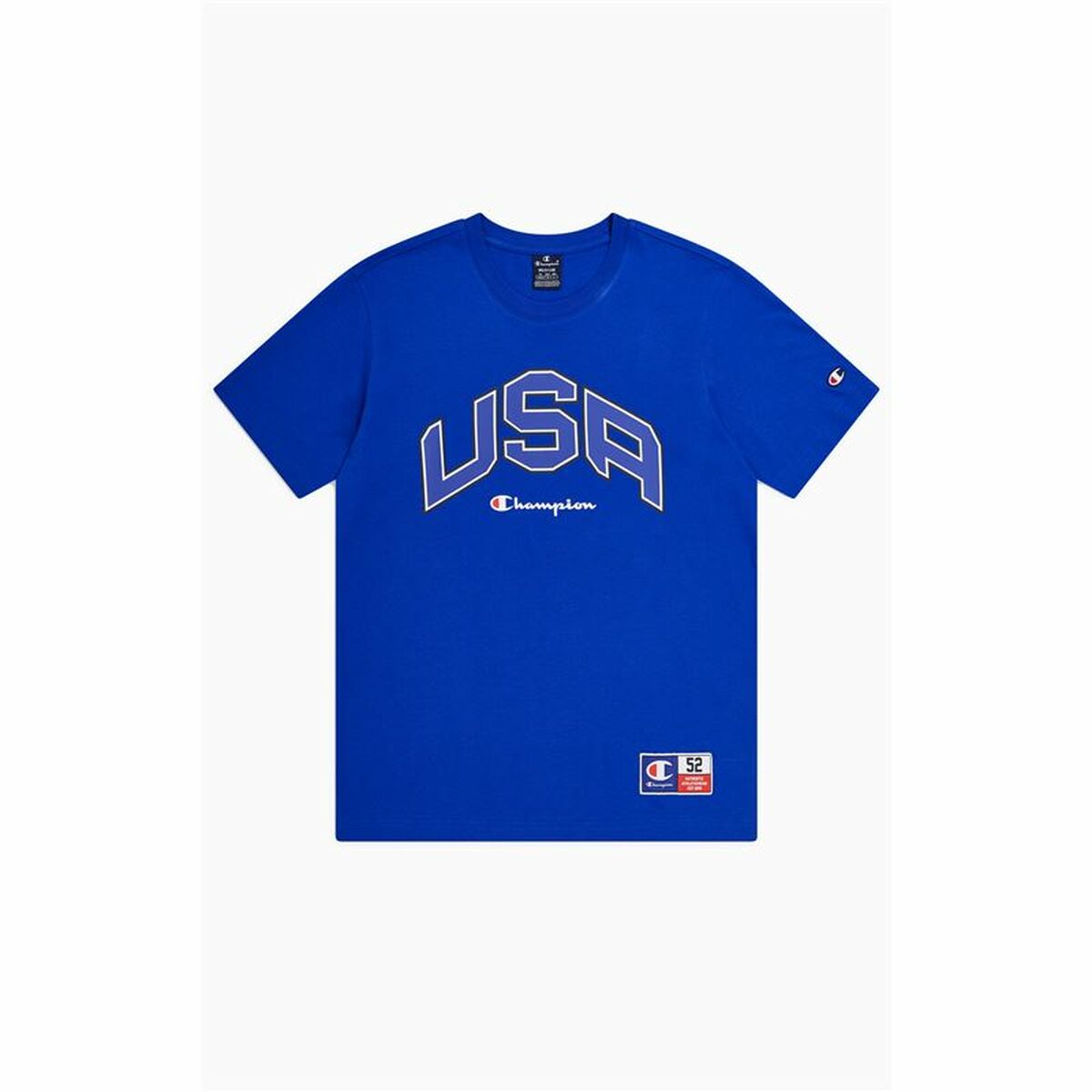 T-shirt med kortärm Herr Champion Crewneck