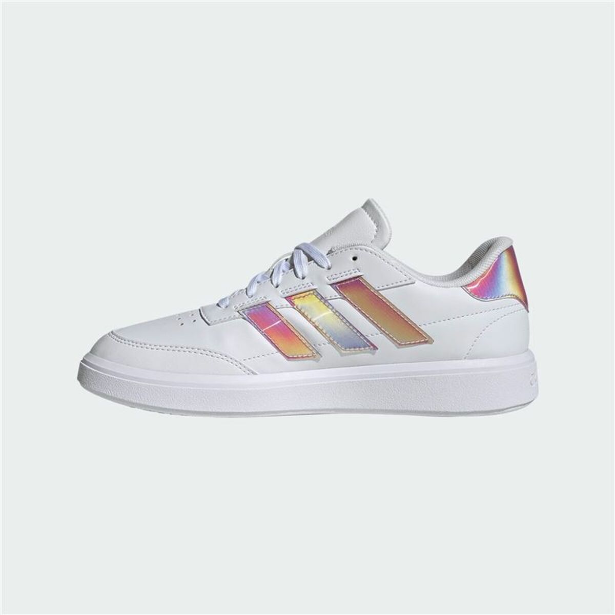 Gymnastiksko, Dam Adidas Courtblock Vit - 2