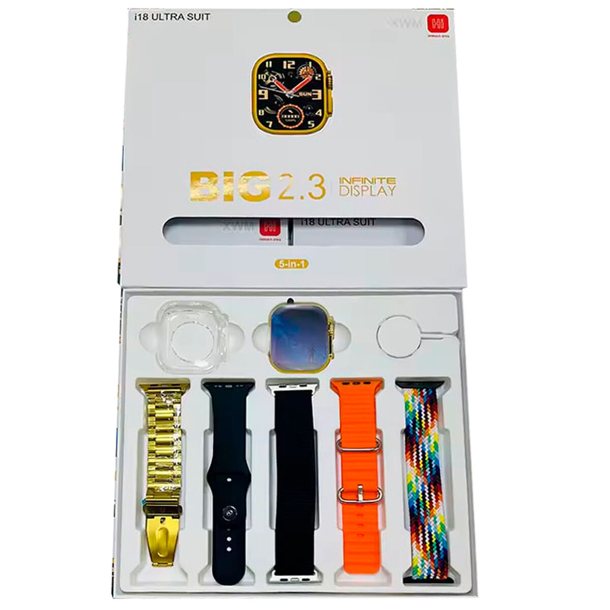 Smartklocka HiWatch Ultra BIG-2-3-BRWN - 2