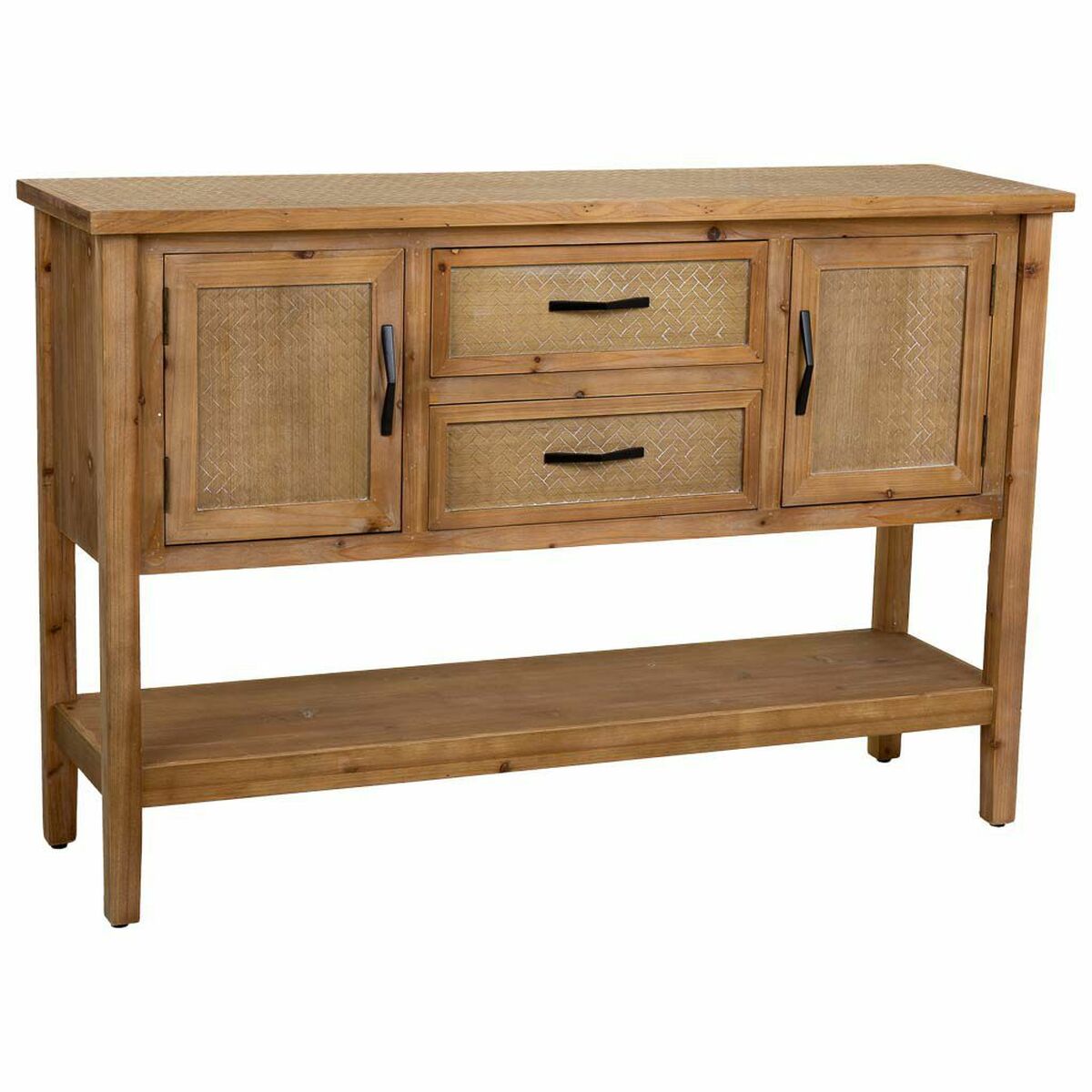Hallmöbel med 2 lådor Alexandra House Living Brun 35 x 81 x 122 cm