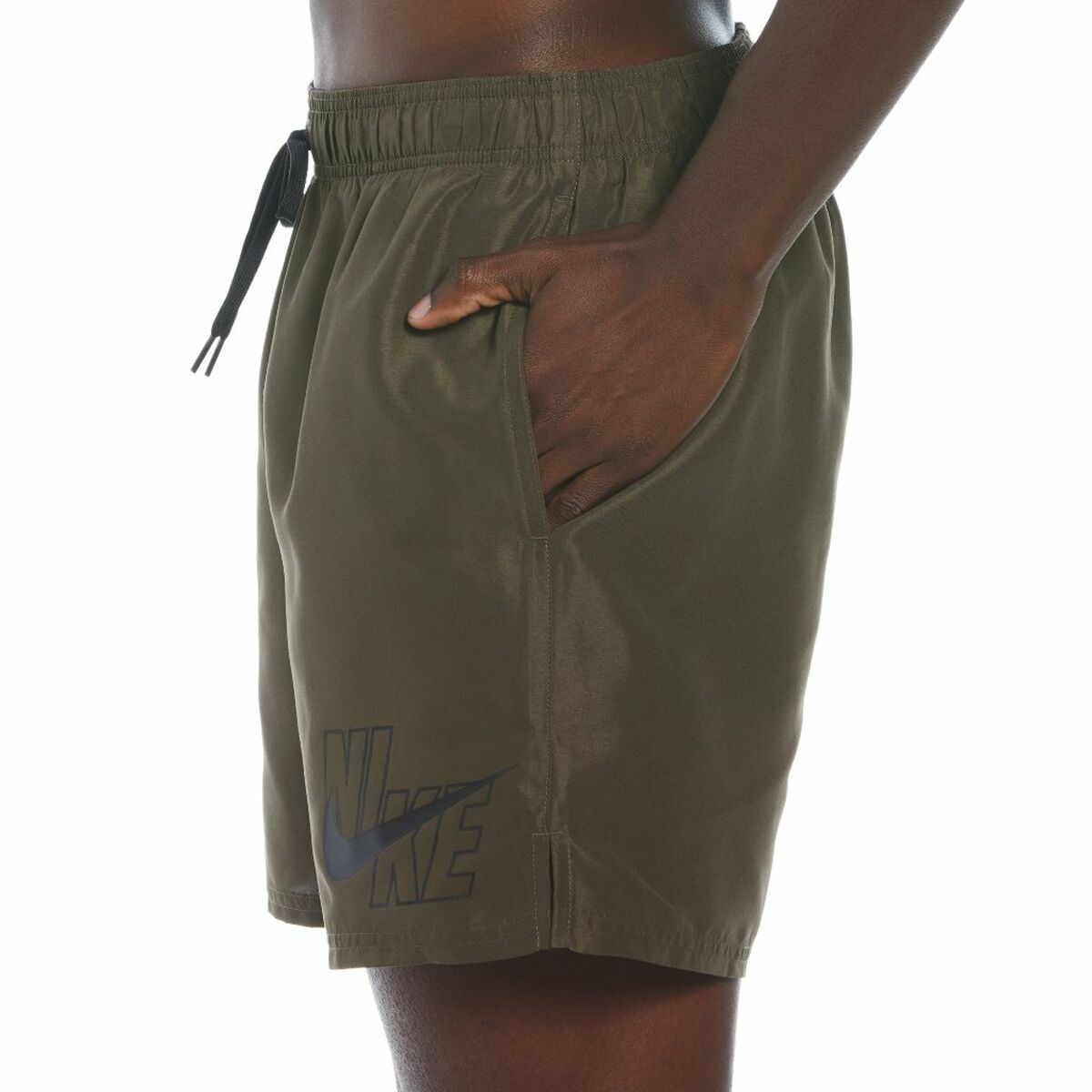 Baddräkt Herr Nike 5" VOLLEY SHORT NESSA566 240 Grön - 3