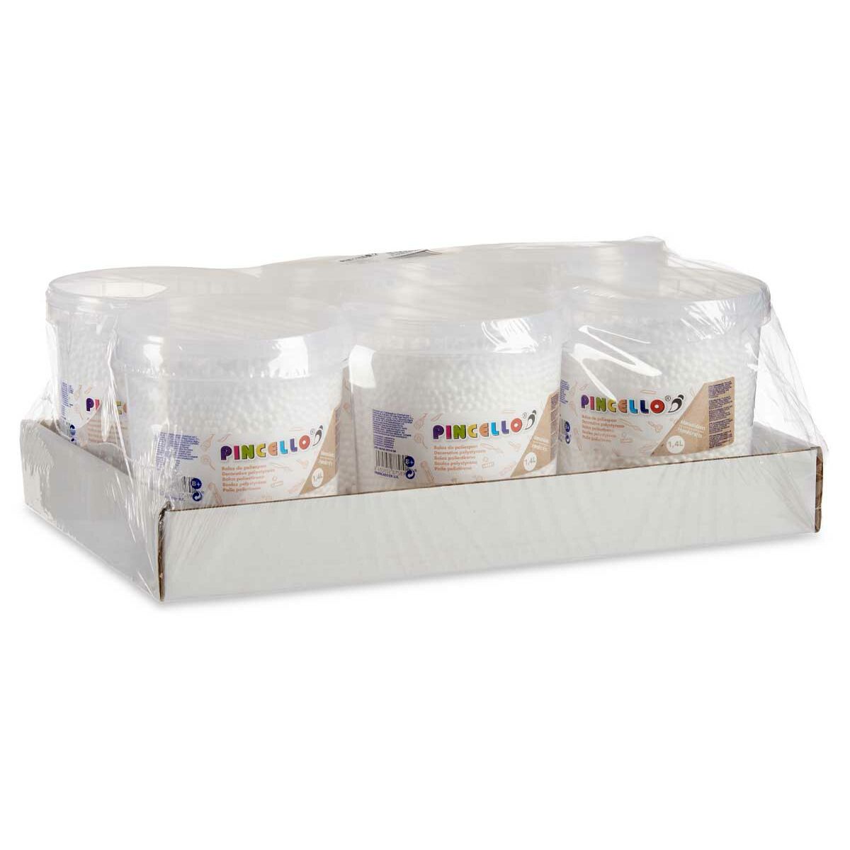 Pysselmaterial Pincello 13,5 x 14 x 14 cm Bollar 6 antal - 2