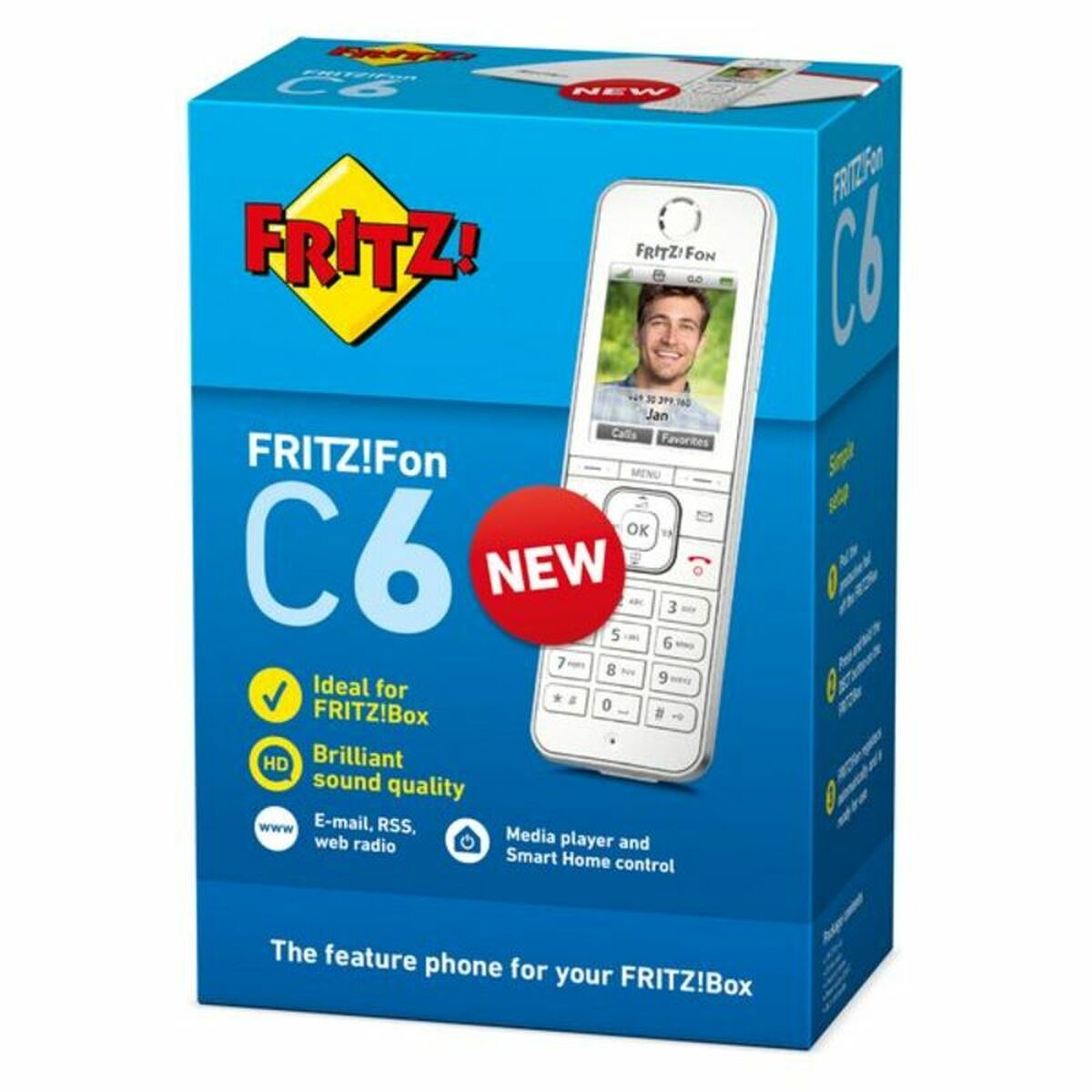 Telefon Fritz! 20002875 Vit - 5