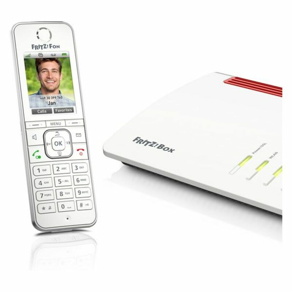 Telefon Fritz! 20002875 Vit - 3