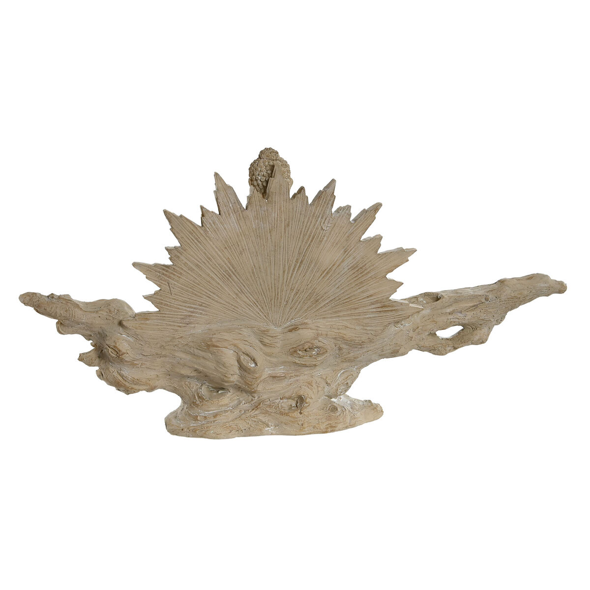 Prydnadsfigur Home ESPRIT Vit Grön Buddha Orientalisk 30 x 6 x 15 cm (2 antal) - 2