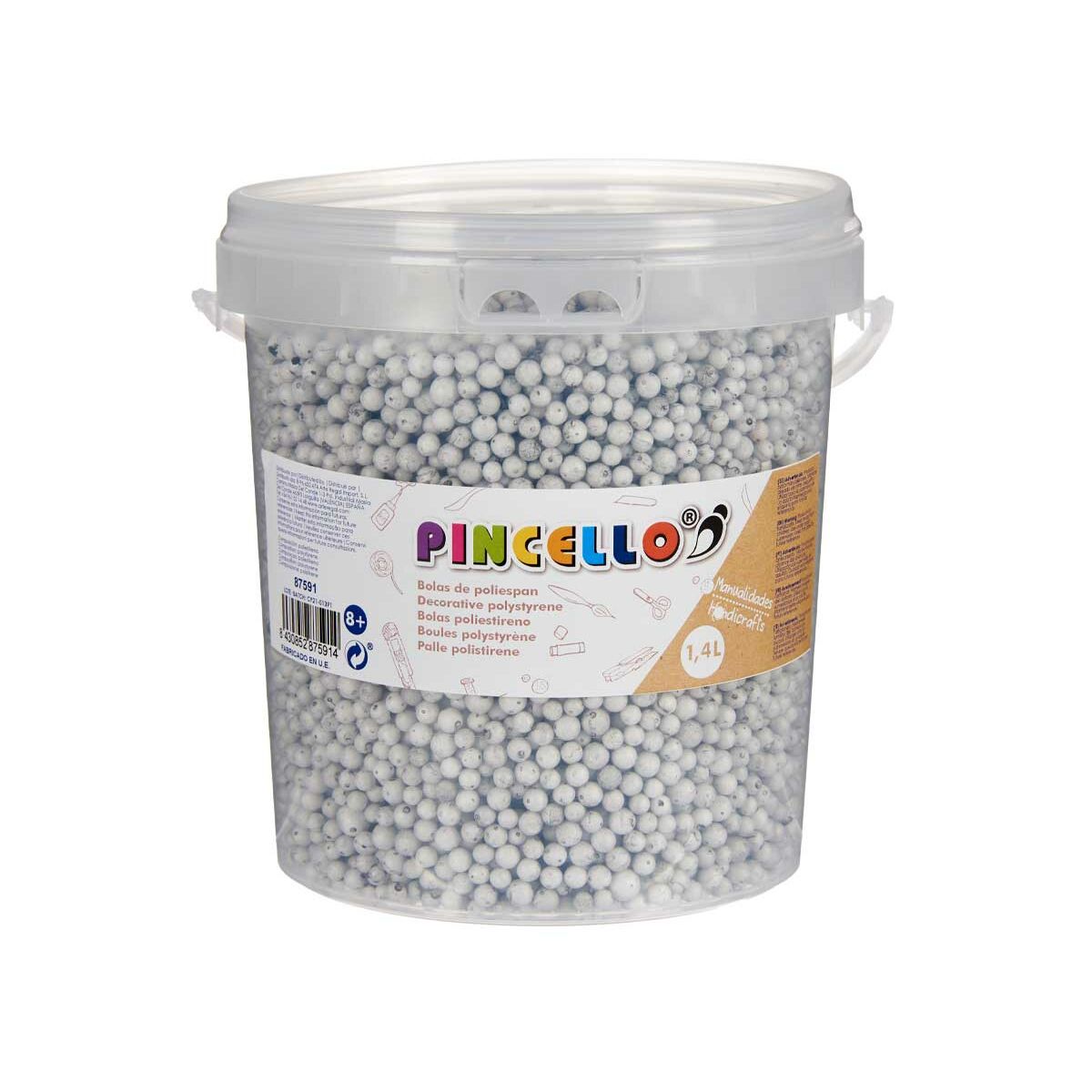 Pysselmaterial Pincello 13,5 x 14 x 14,5 cm Bollar 6 antal - 5
