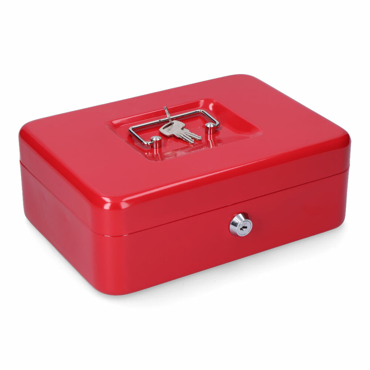 Värdeskåp Micel CFC09 M13398 Röd Stål 25 x 18 x 9 cm 250 x 180 x 90 mm - 2