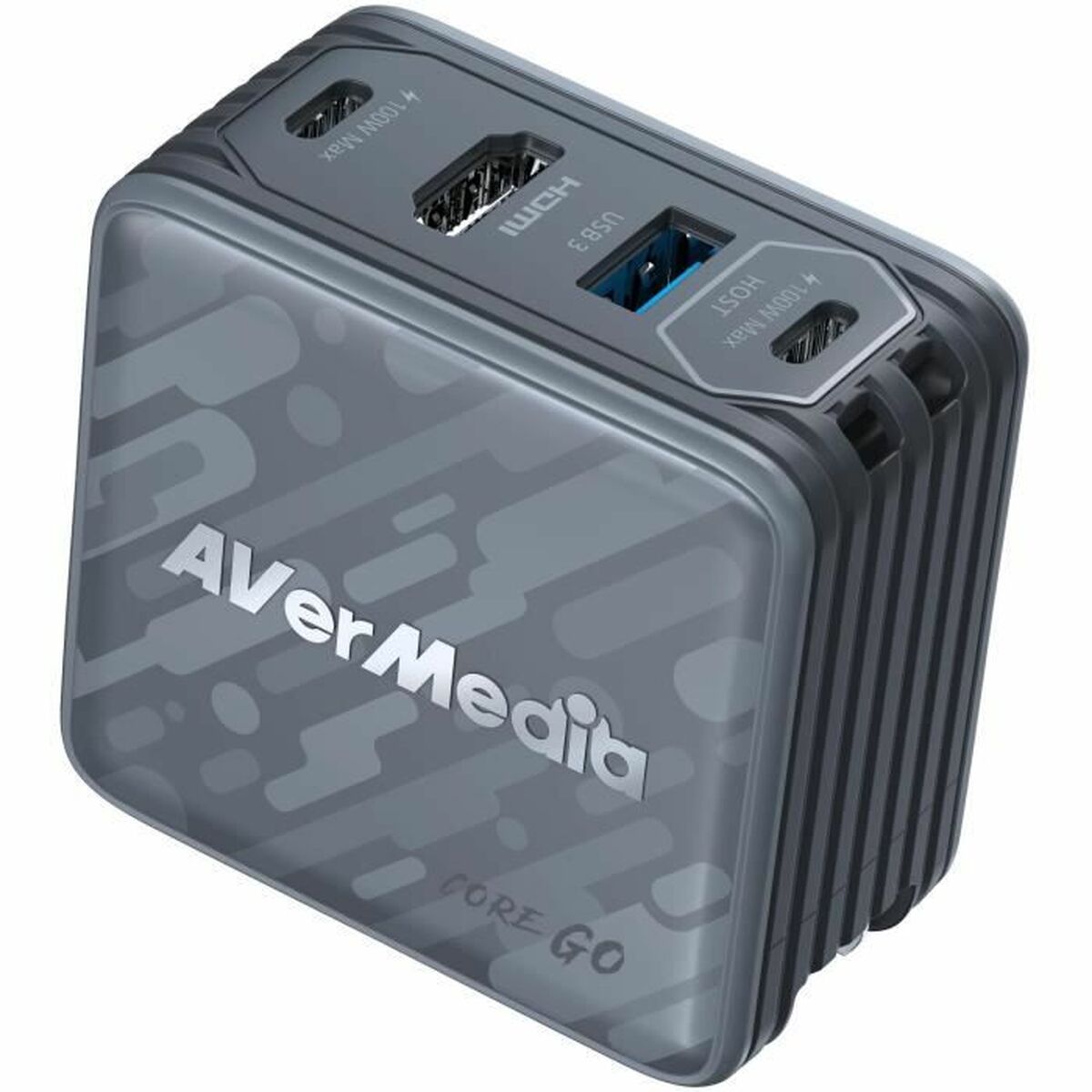 Väggladdare AVERMEDIA6130 GC313 Svart noir 100 W