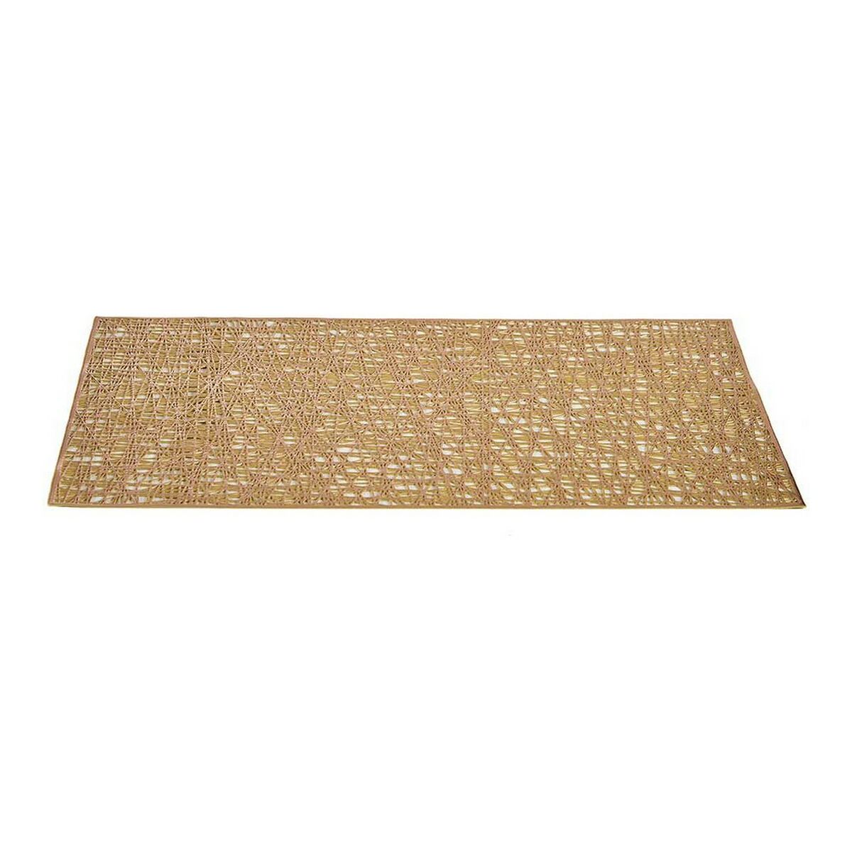 Bordsunderlägg Kinvara Gyllene Plast 30 % Polyester 45 x 0,01 x 30 cm (12 antal) - 6