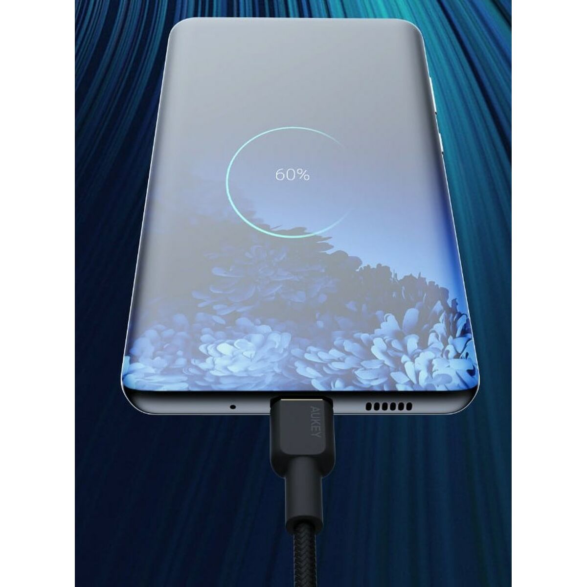 USB-C-kabel Aukey CB-NCC2 Svart 1,8 m - 6