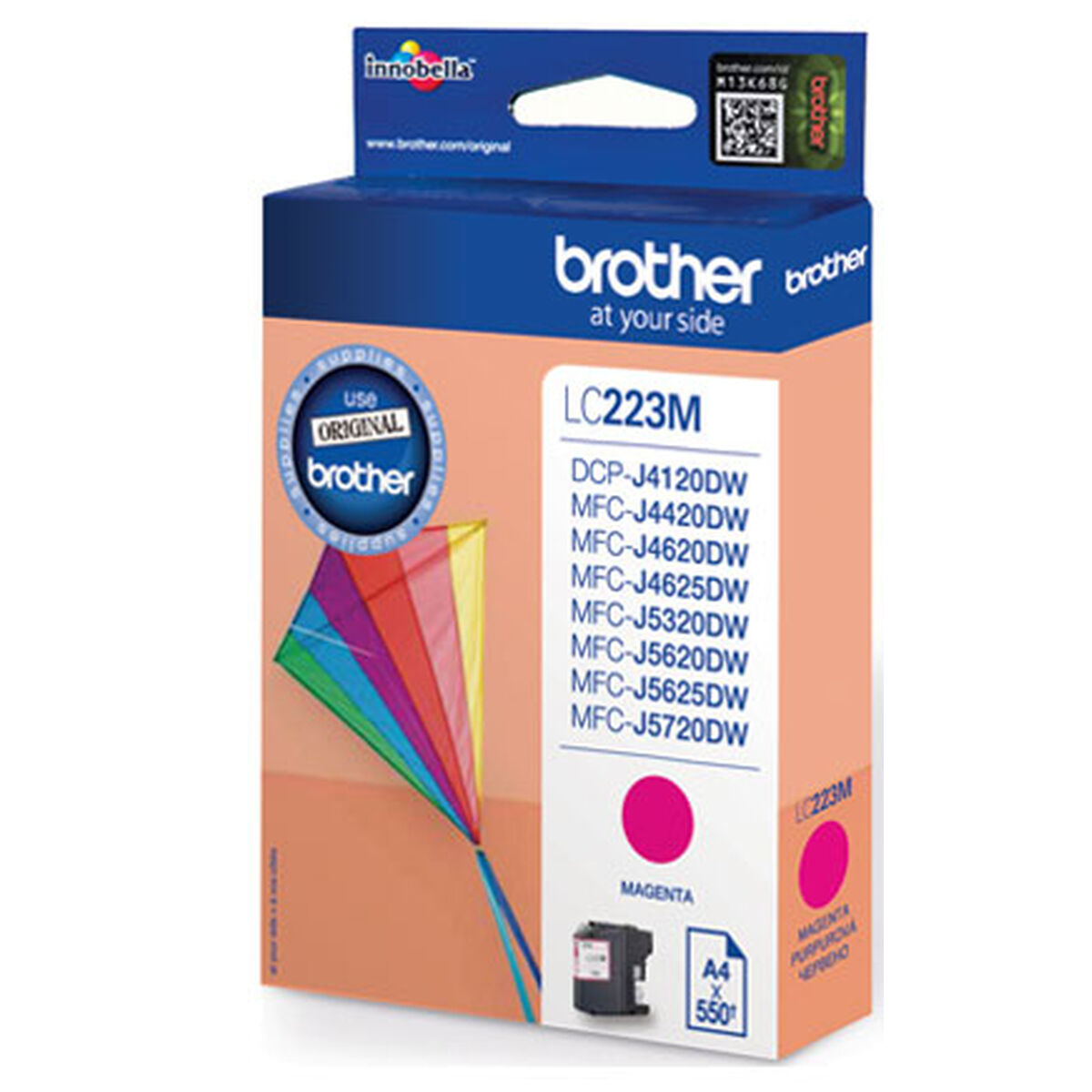 Original Bläckpatron Brother LC-223MBP Magenta