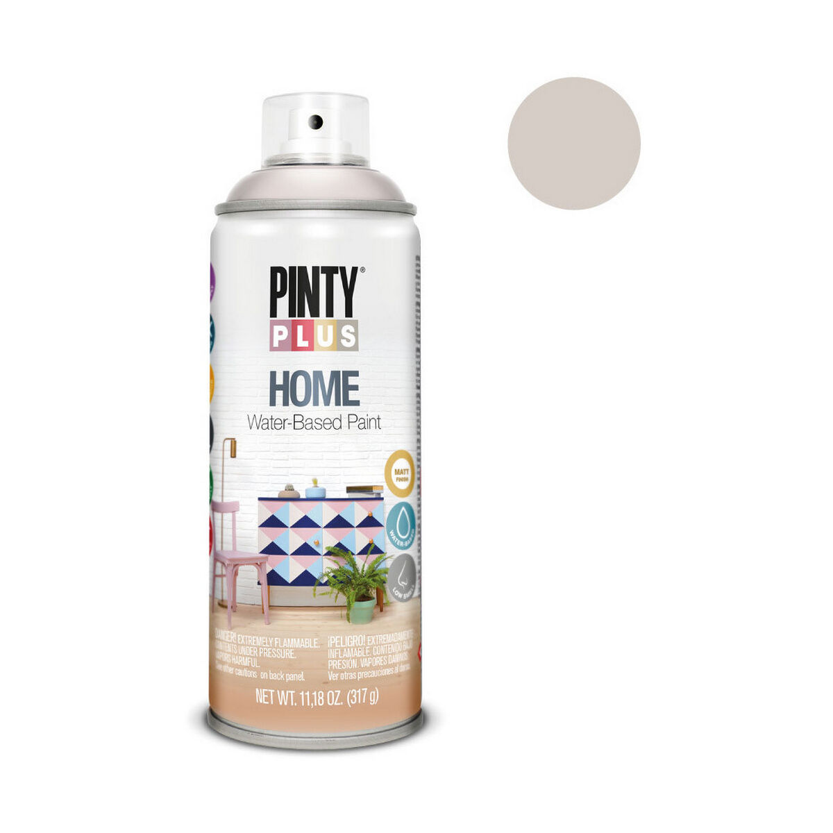 Sprejfärg Pintyplus Home HM114 400 ml Toasted Linen - 4