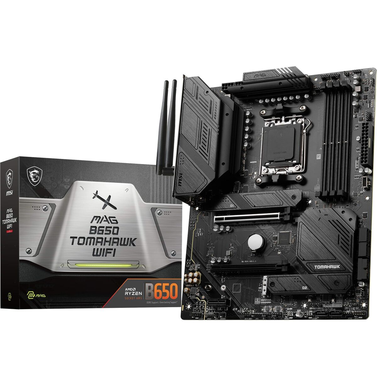 Moderkort MSI MAG B650 Tomahawk AMD AM5 AMD AMD B650 - 5