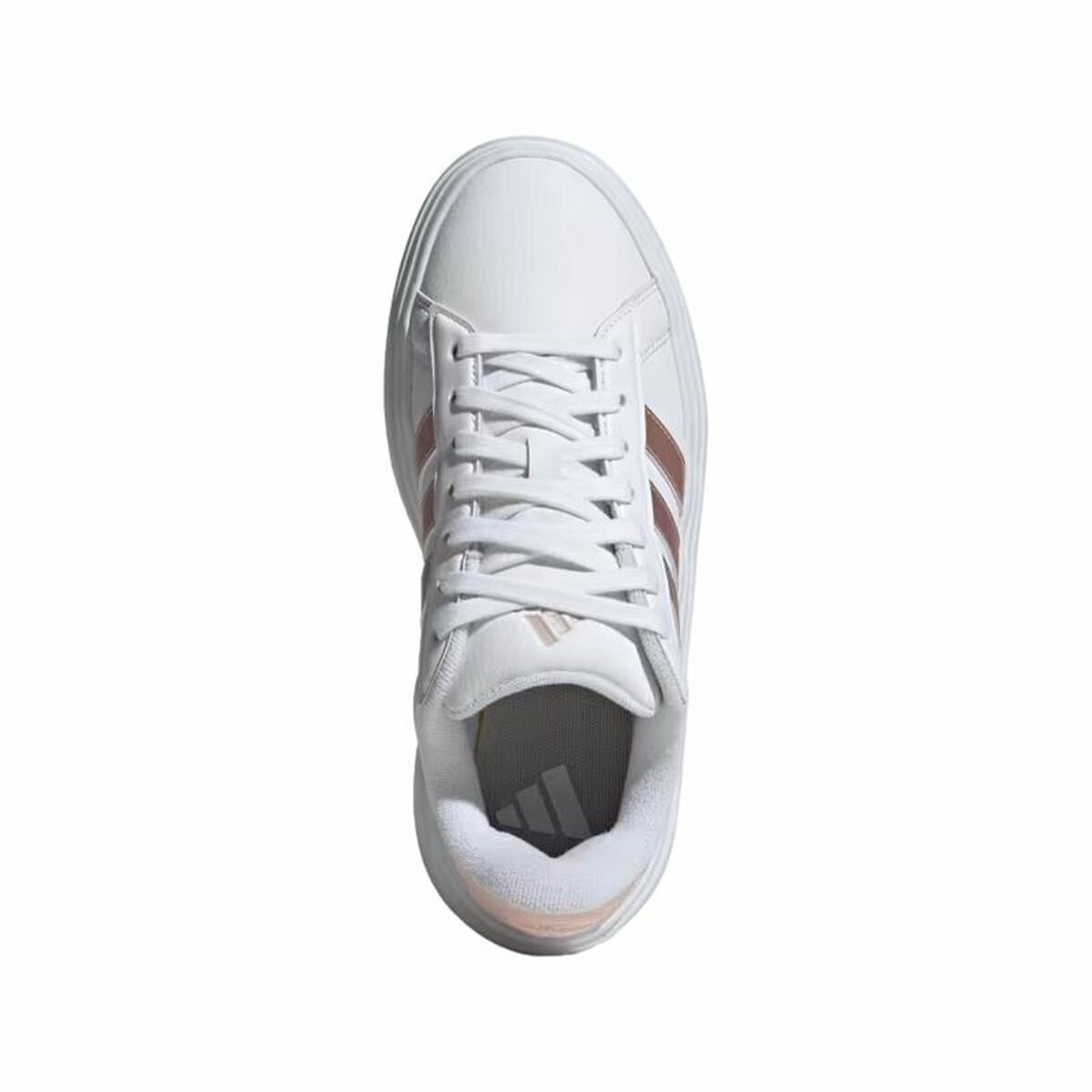 Gymnastiksko, Dam Adidas Grand Court Platform Vit - 3