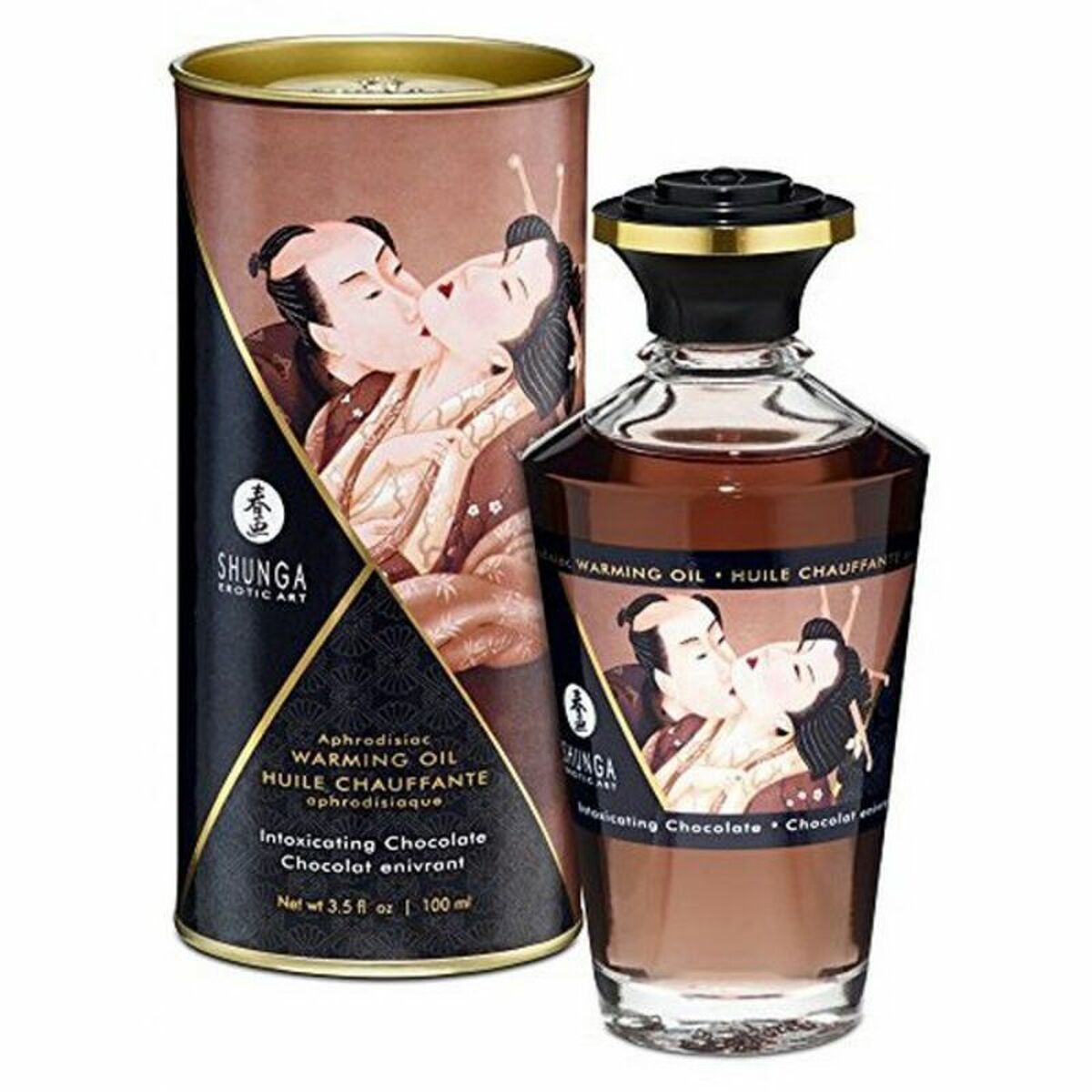 Erotisk Massageolja Shunga 100 ml Choklad