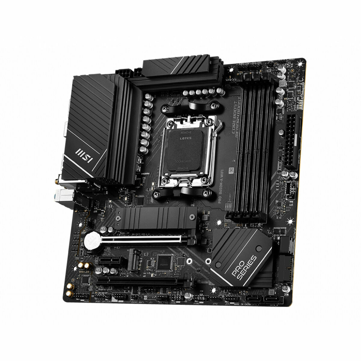 Moderkort MSI PRO B650M-A WIFI AMD AMD B650 AMD AM5 - 4