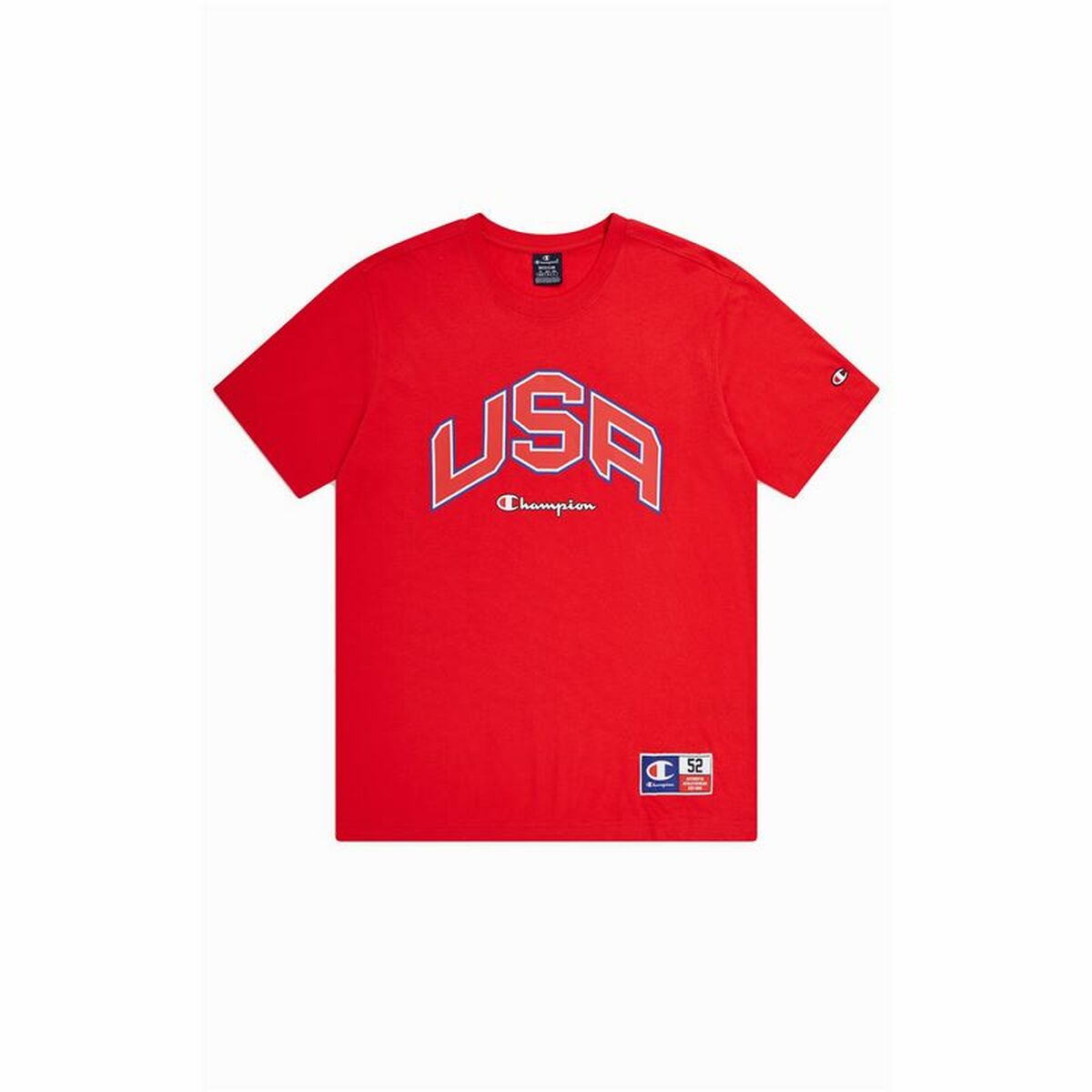 T-shirt med kortärm Herr Champion Crewneck