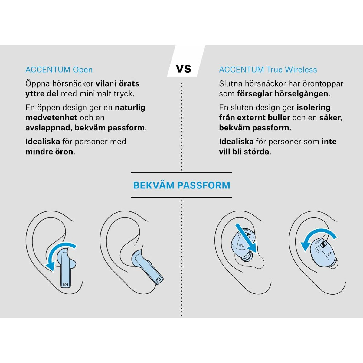 Hörlurar Sennheiser SV700430 Svart - 3